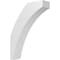 Ekena Millwork 6-in. W x 22-in. D x 30-in. H Thorton Architectural Grade PVC Knee Brace BRCP06X22X30THR - alternate 1